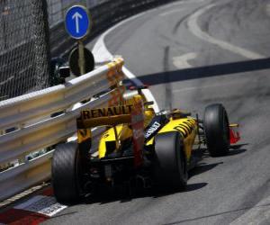 Puzzle Robert Kubica - Renault - Monte-Carlo 2010